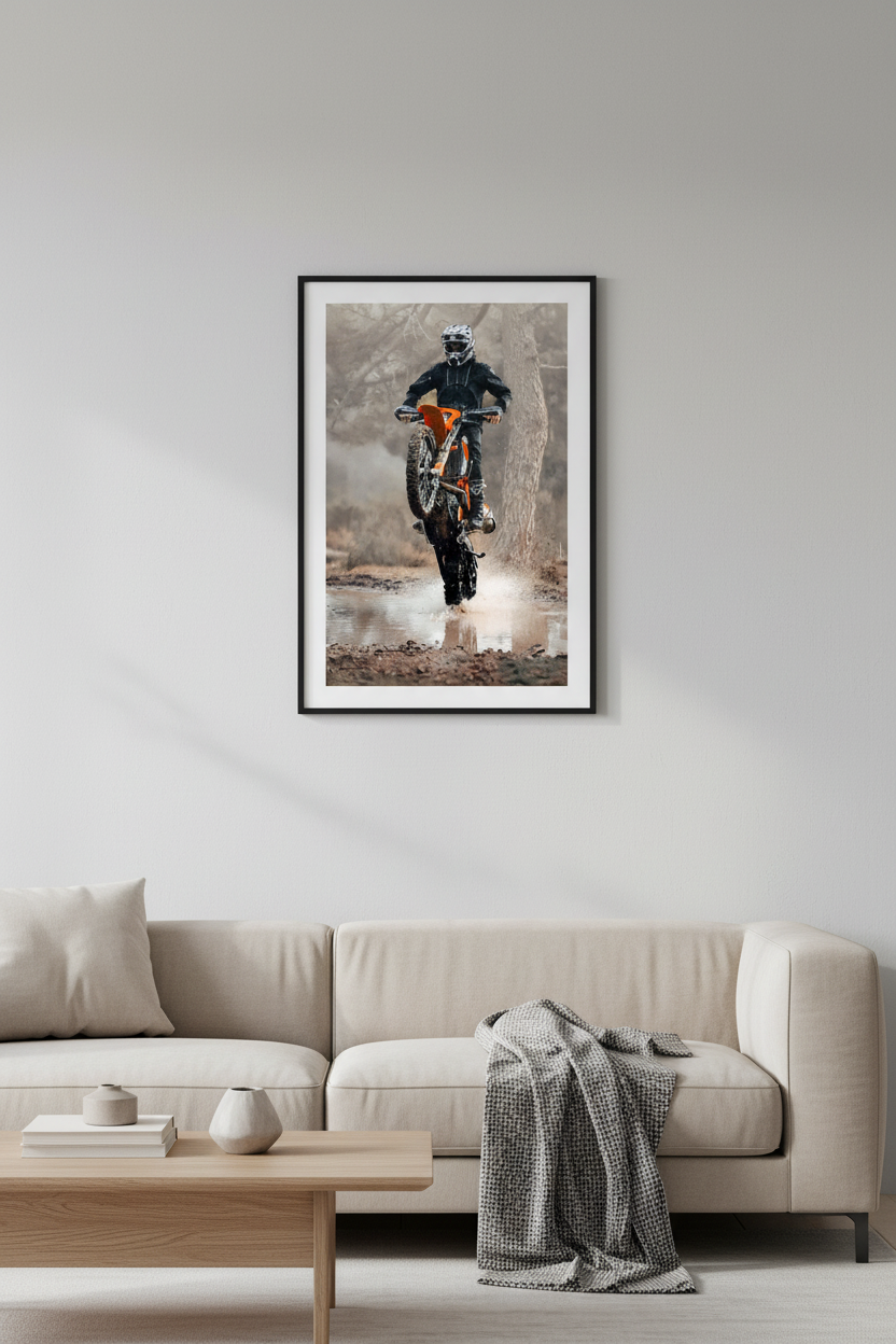 Bikes - Wheele on Dirt Bike