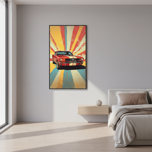Retro - 1965 Mustang