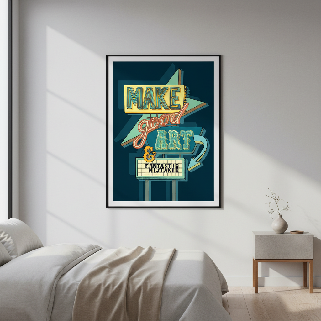 Retro - Neon Art