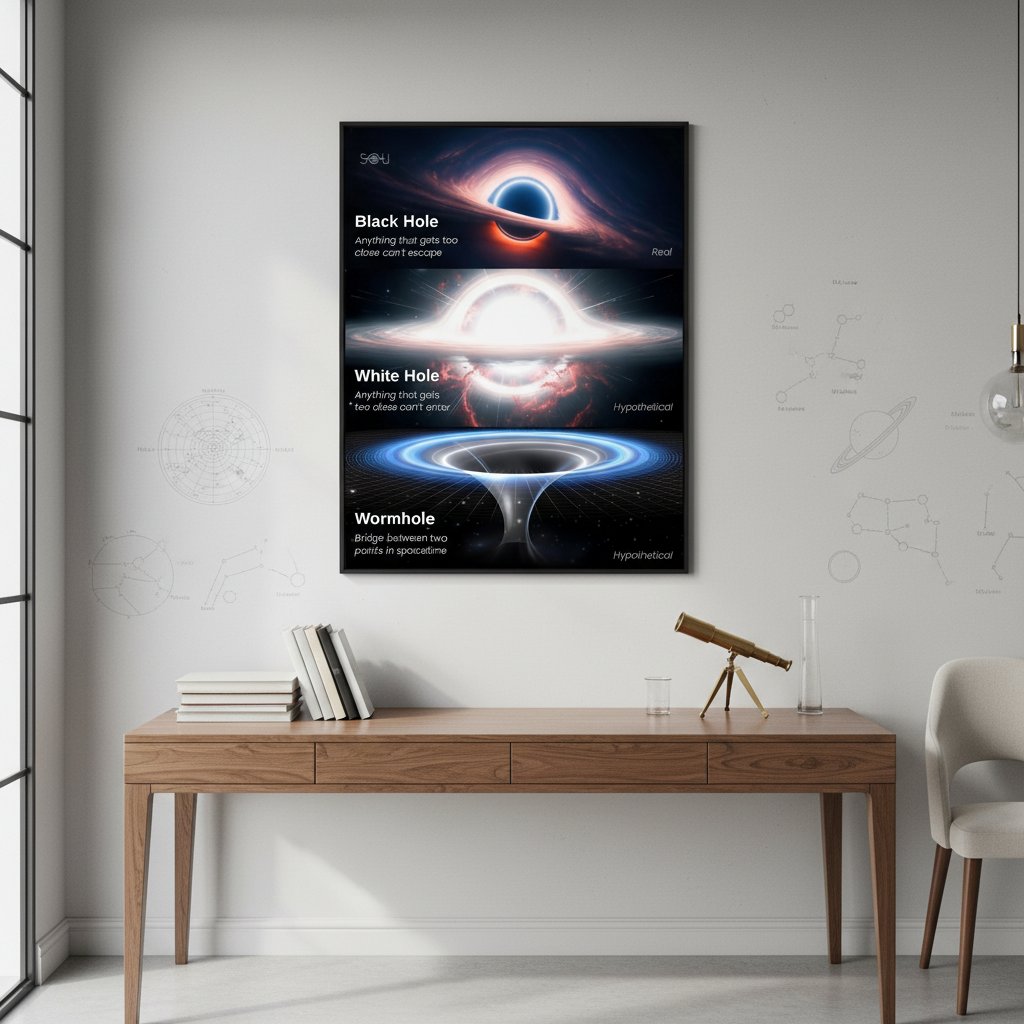 Edu-Sci- Black Hole Real Vs Hypo
