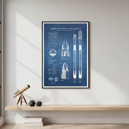 Edu-Sci- Crew Dragon & Falcon 9