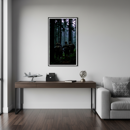 Soldiers in Forest
