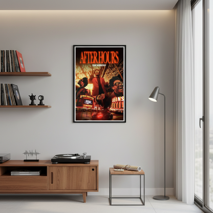 After Hours – Songs Wall Frame