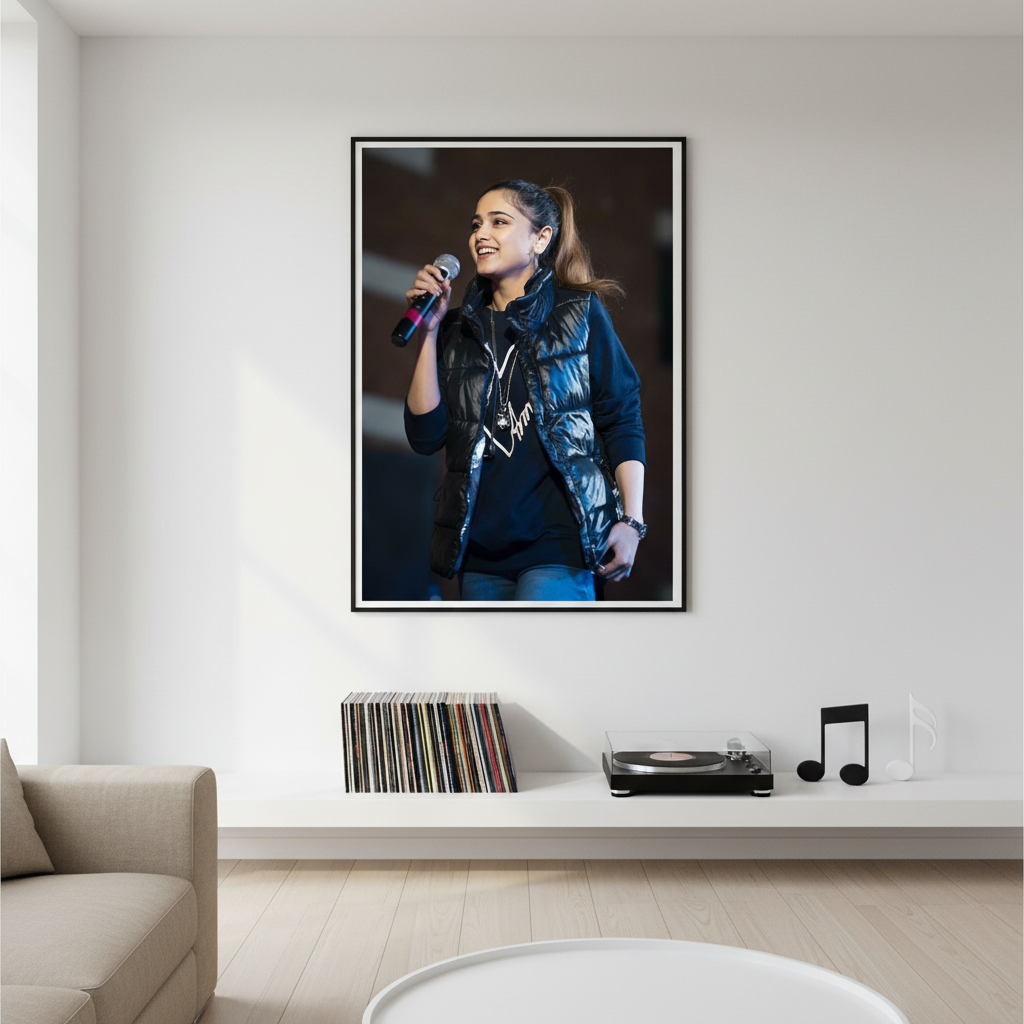 Aima Baig – Songs Wall Frame
