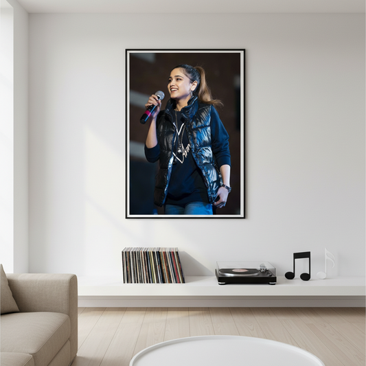 Aima Baig – Songs Wall Frame