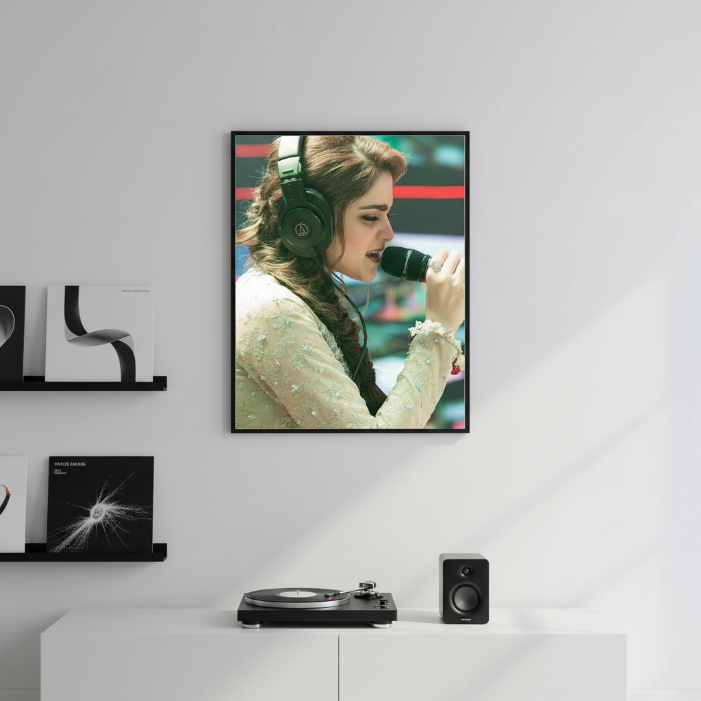 Aima Baig – Songs Wall Frame