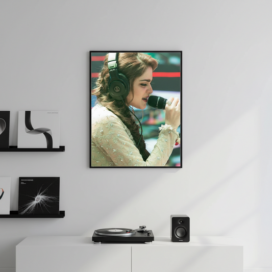 Aima Baig – Songs Wall Frame