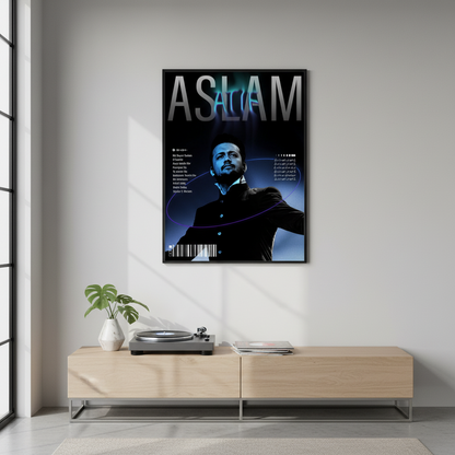 Atif Aslam – Songs Wall Frame
