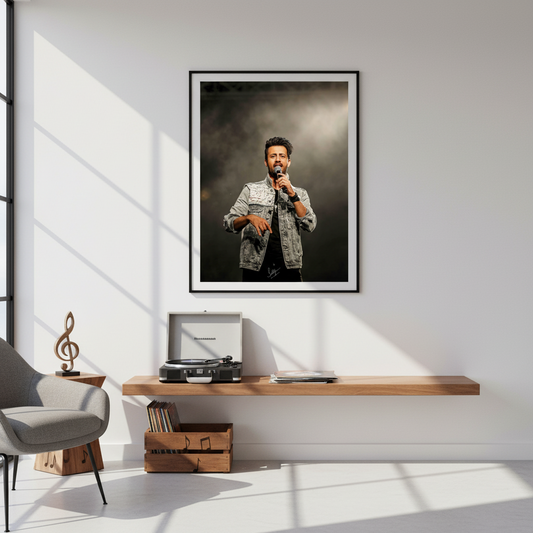 Atif Aslam – Songs Wall Frame