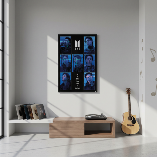 BTS – Songs Wall Frame