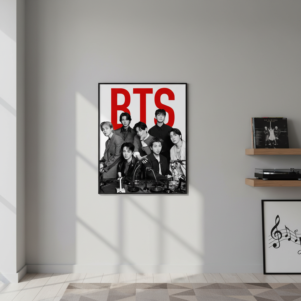 BTS – Songs Wall Frame