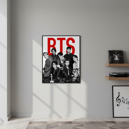 BTS – Songs Wall Frame