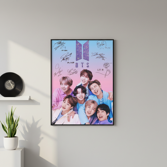 BTS – Songs Wall Frame