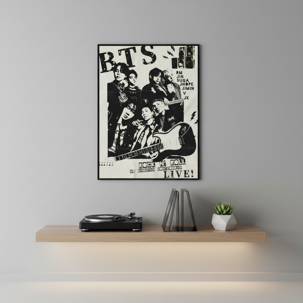 BTS – Songs Wall Frame