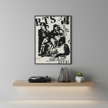 BTS – Songs Wall Frame