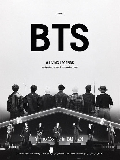 BTS – Songs Wall Frame