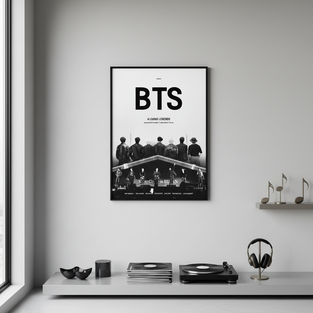 BTS – Songs Wall Frame