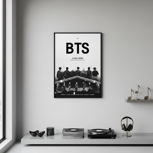 BTS – Songs Wall Frame