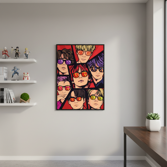 BTS – Songs Wall Frame