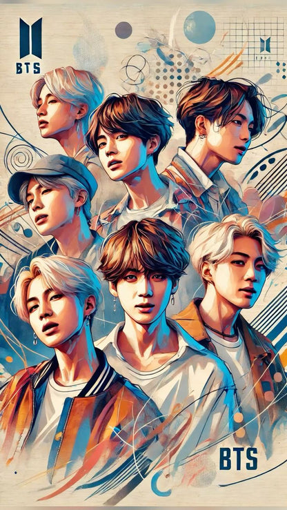 BTS – Songs Wall Frame