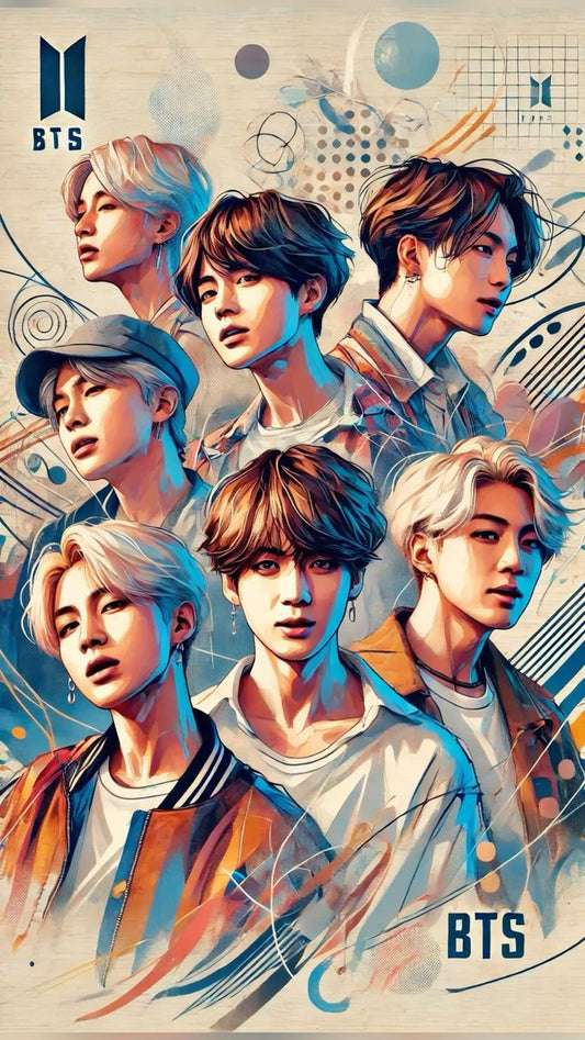 BTS – Songs Wall Frame