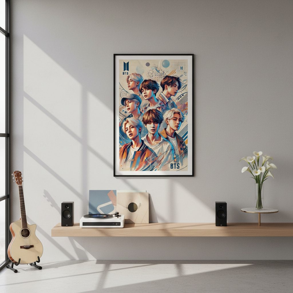 BTS – Songs Wall Frame