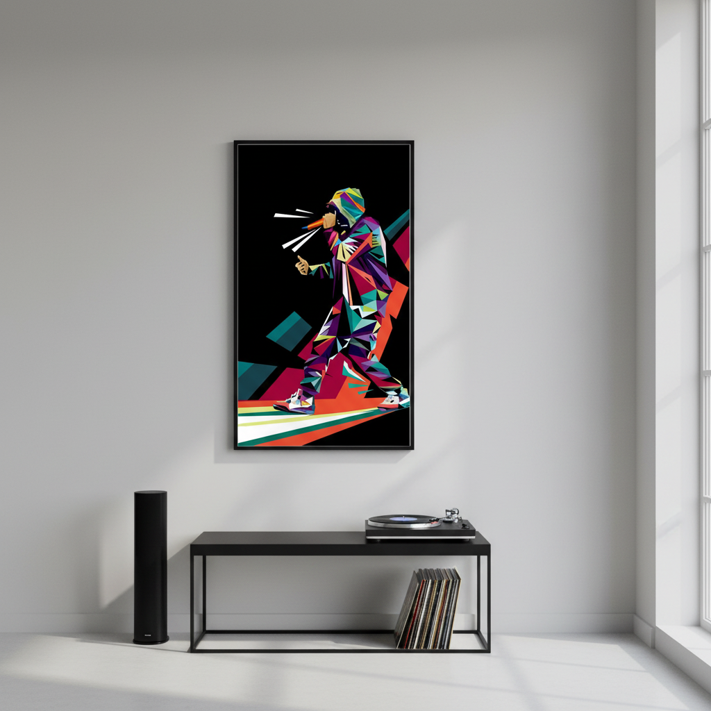 Singer – Songs Wall Frame