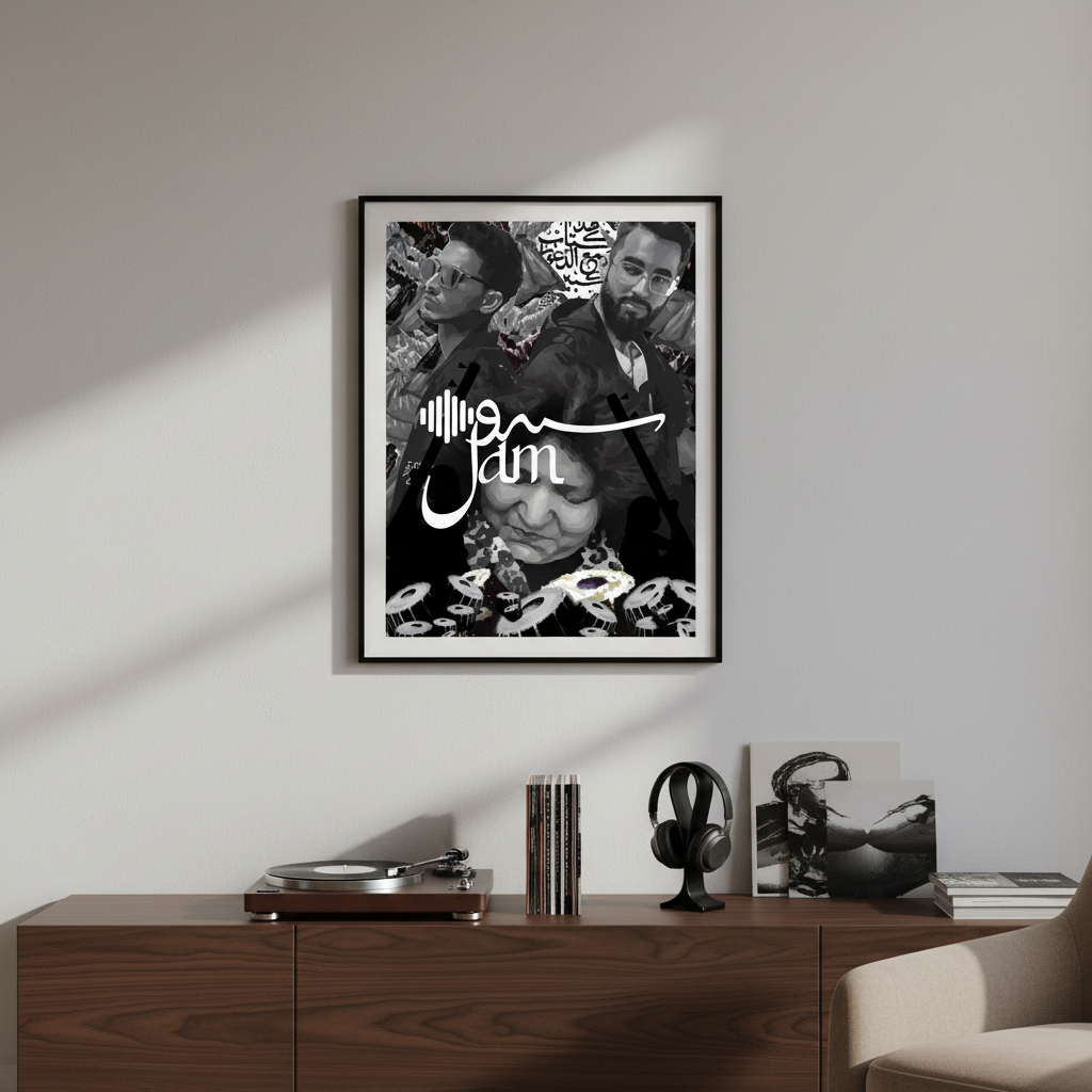 Jam – Songs Wall Frame