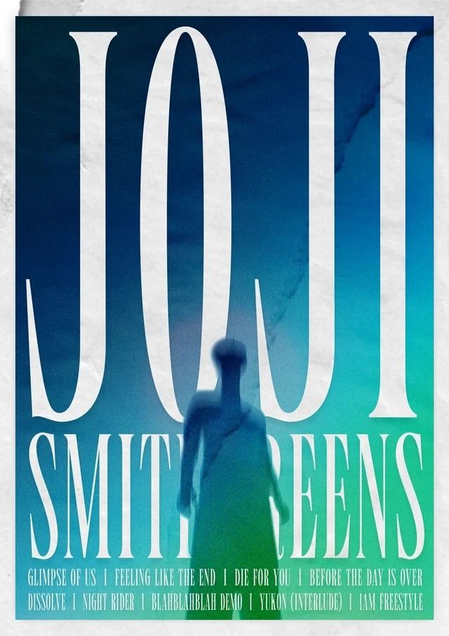 Joji – Songs Wall Frame
