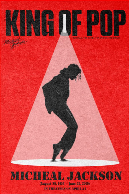 Micheal Jackson – Songs Wall Frame