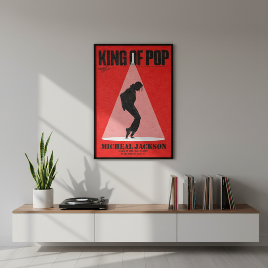 Micheal Jackson – Songs Wall Frame