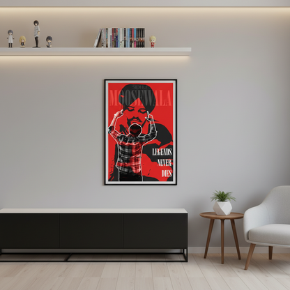 Legends Never Dies – Songs Wall Frame