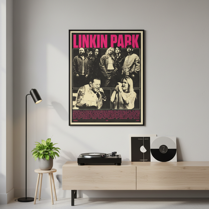 Linkin Park – Songs Wall Frame