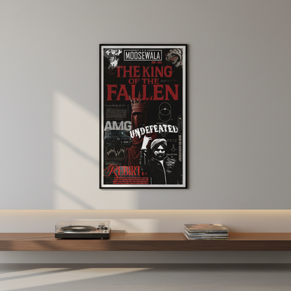 Moosewala – Songs Wall Frame