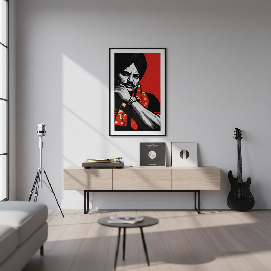 Sidhu – Songs Wall Frame