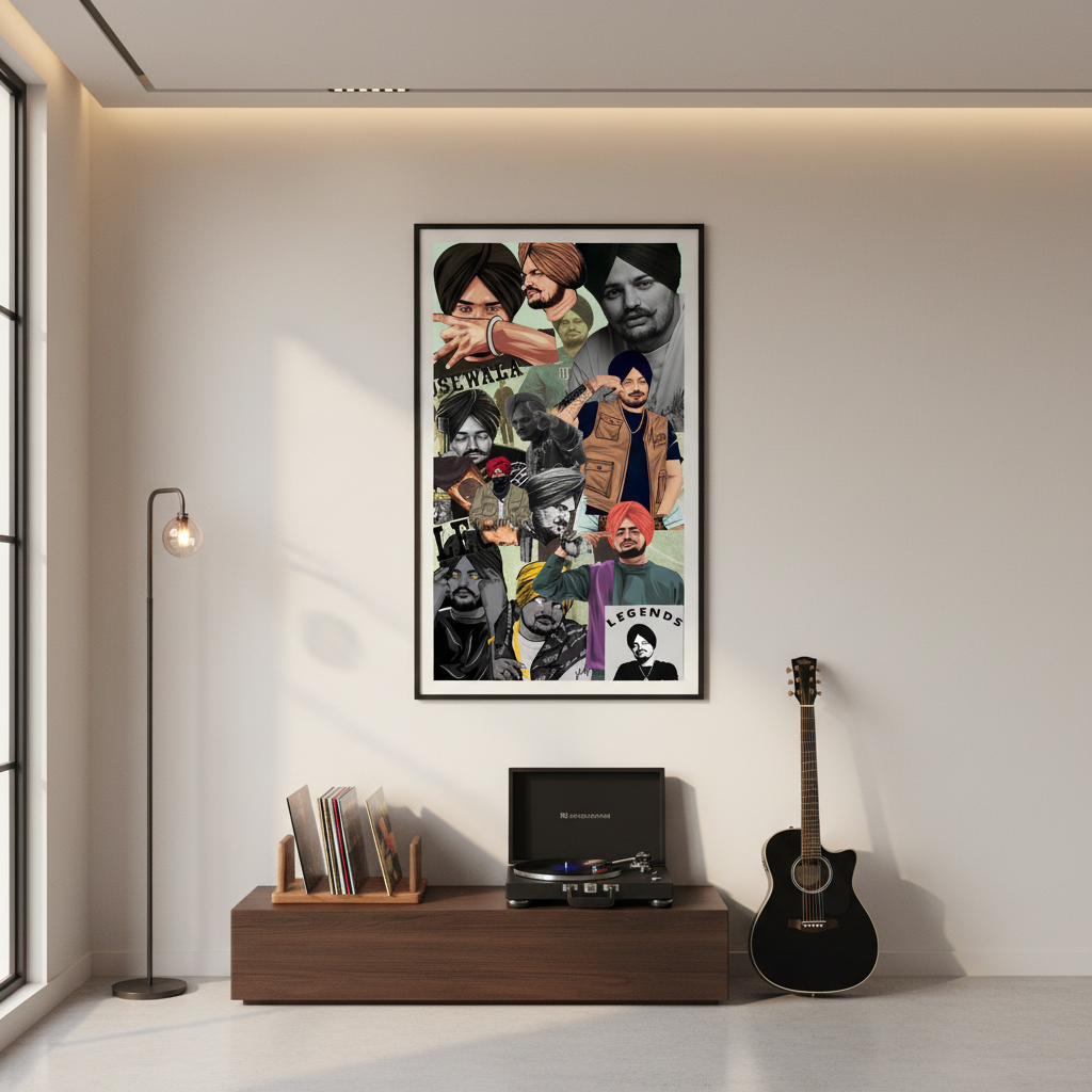 Sidhu – Songs Wall Frame