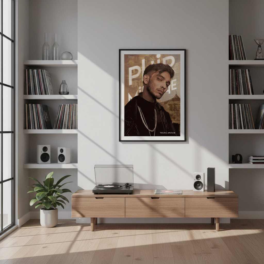 Talha Anjum – Songs Wall Frame