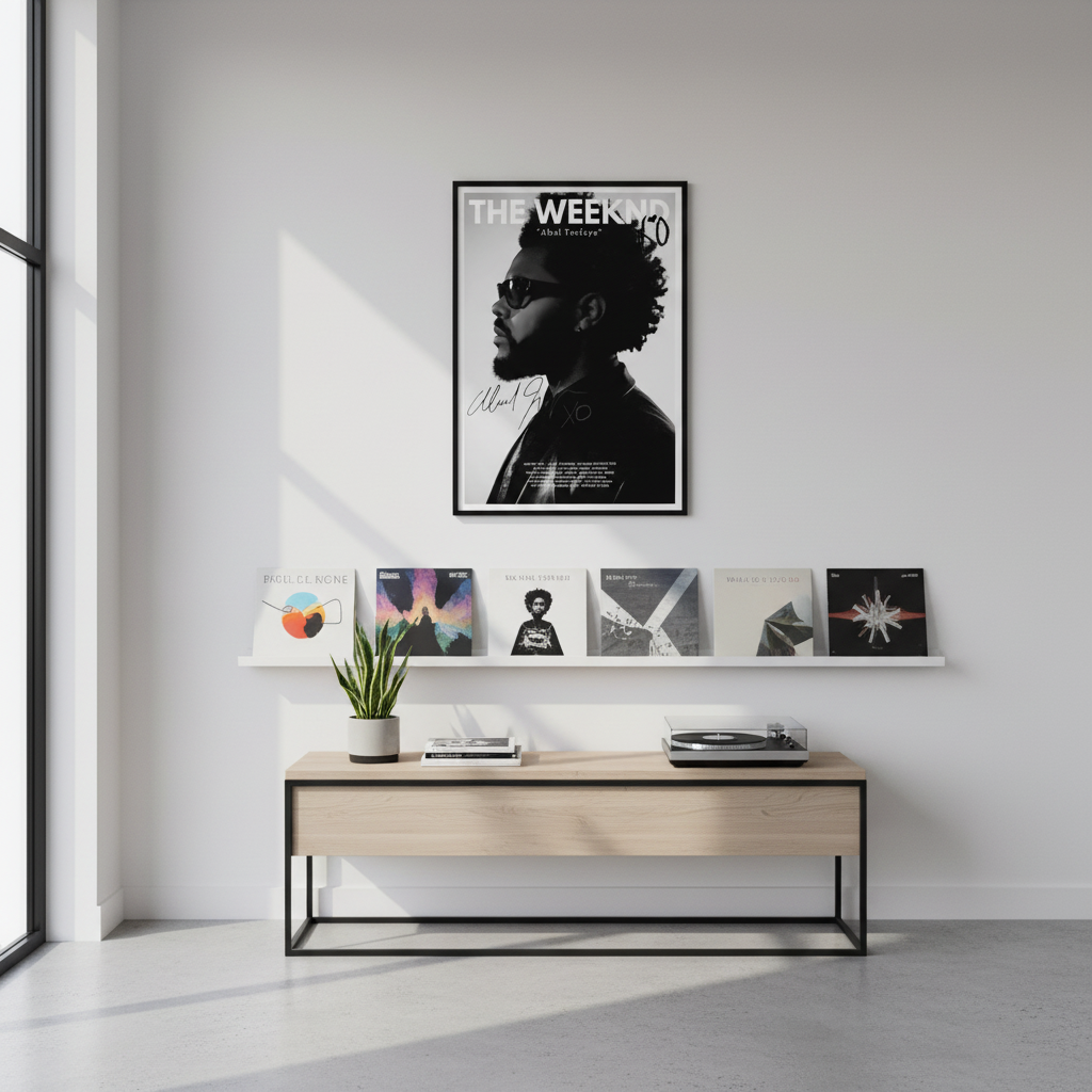 Weeknd– Songs Wall Frame