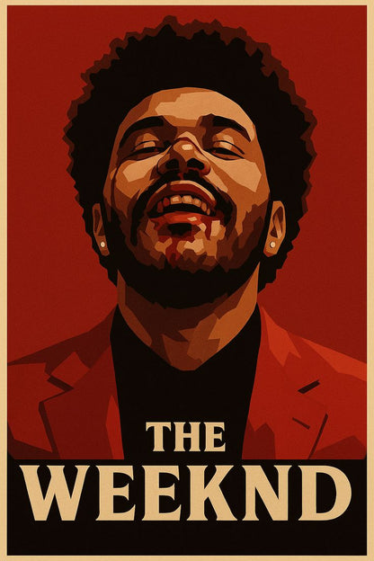 The Weeknd  – Songs Wall Frame