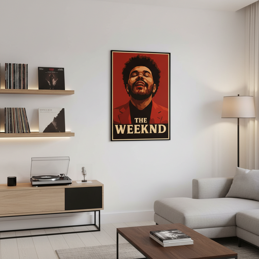 The Weeknd  – Songs Wall Frame