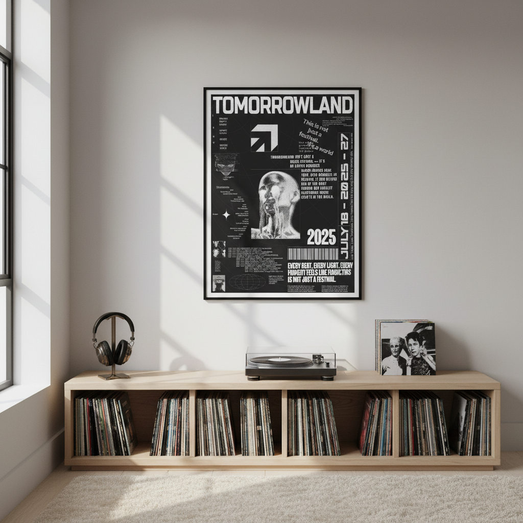 Tomorrow Land – Songs Wall Frame