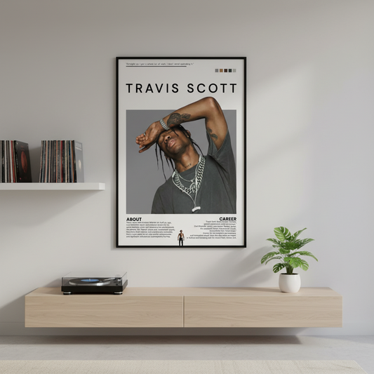 Travis Scott – Songs Wall Frame