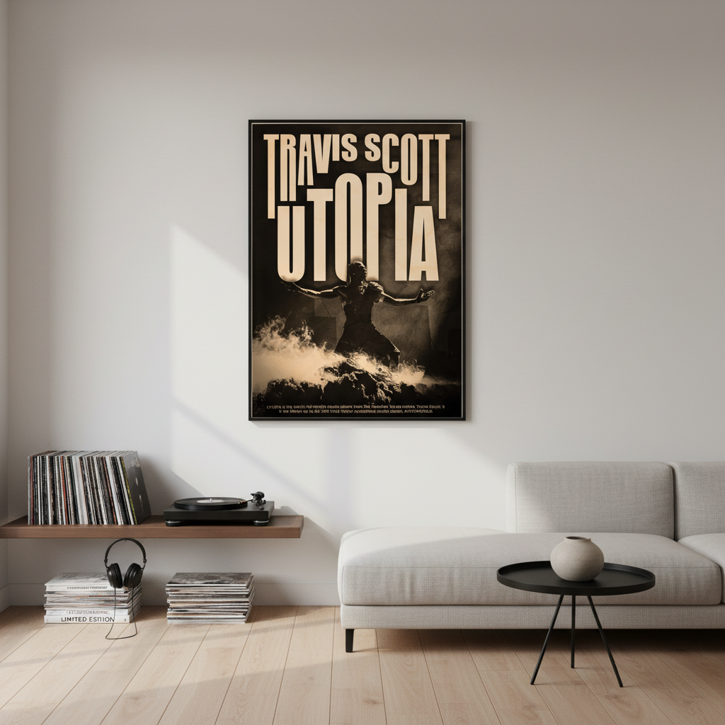 Travis Scott – Songs Wall Frame