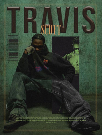Travis Scott – Songs Wall Frame