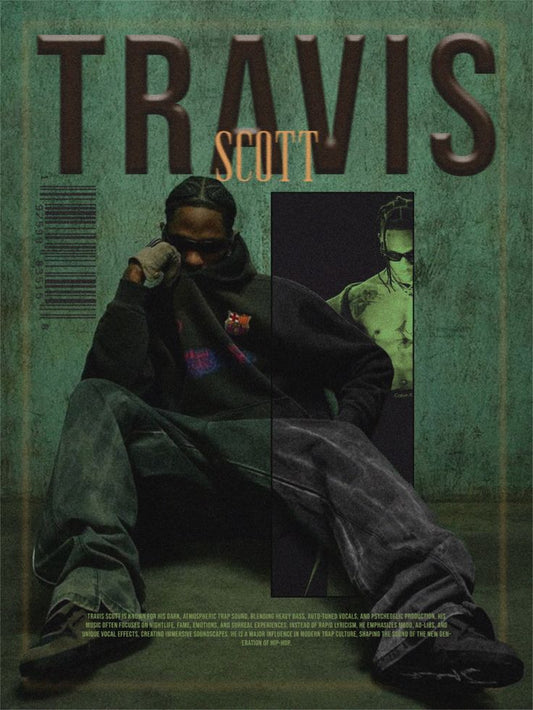 Travis Scott – Songs Wall Frame