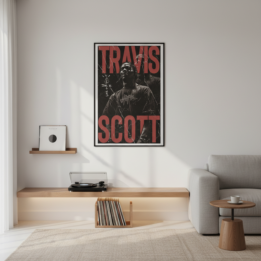 Travis Scott – Songs Wall Frame