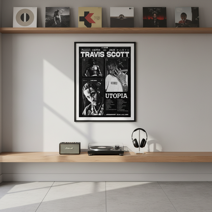 Travis Scott – Songs Wall Frame