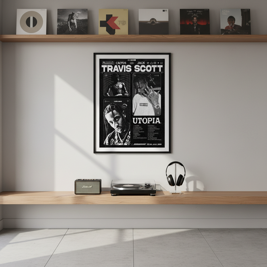 Travis Scott – Songs Wall Frame