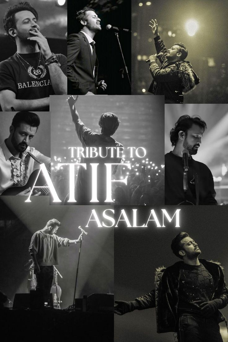 Atif Aslam – Songs Wall Frame