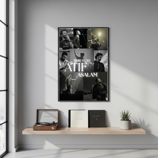 Atif Aslam – Songs Wall Frame